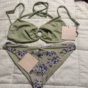 Kittenish 2 piece swimwear- ladies large NEw with tags!